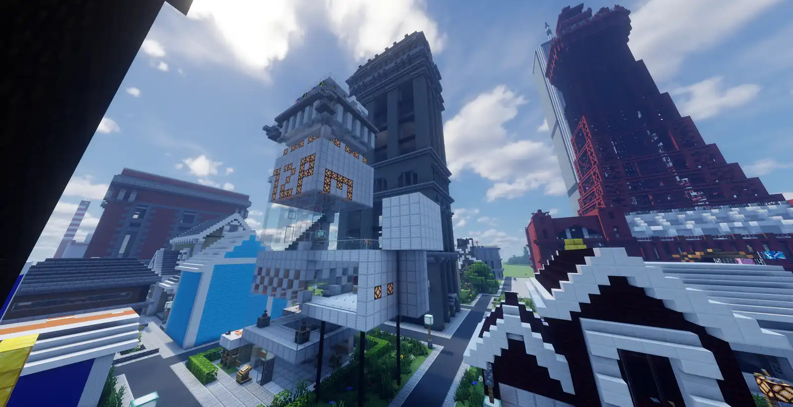 A changelog entry banner for Lab Town